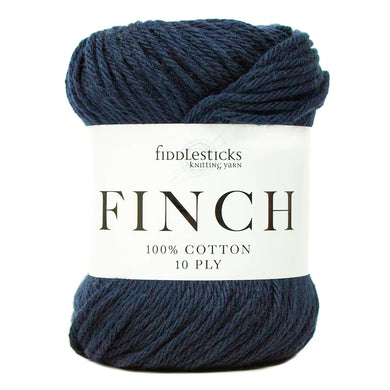 Fiddlesticks Finch Cotton - 10ply - 6208 Navy