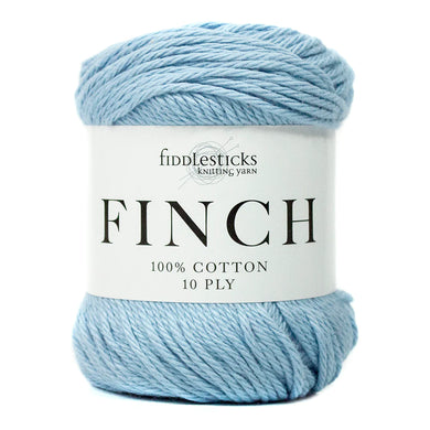 Fiddlesticks Finch Cotton - 10ply - 6216 Sky Blue