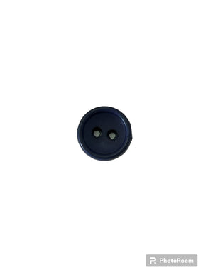 Plastic Round Button 10mm Dark Blue