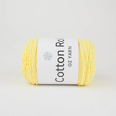 Oz Yarn Cotton Roll - Soft Yellow - 09