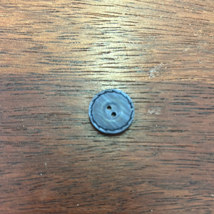 Sullivans Plastic Button 15mm Blue