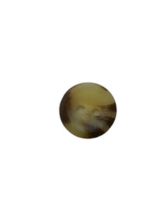 Sullivans Plastic Button 12mm Cream and Brown