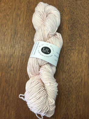 Life in Loops Hand-Dyed Cotton 8ply 100g Skein Dusty Pink