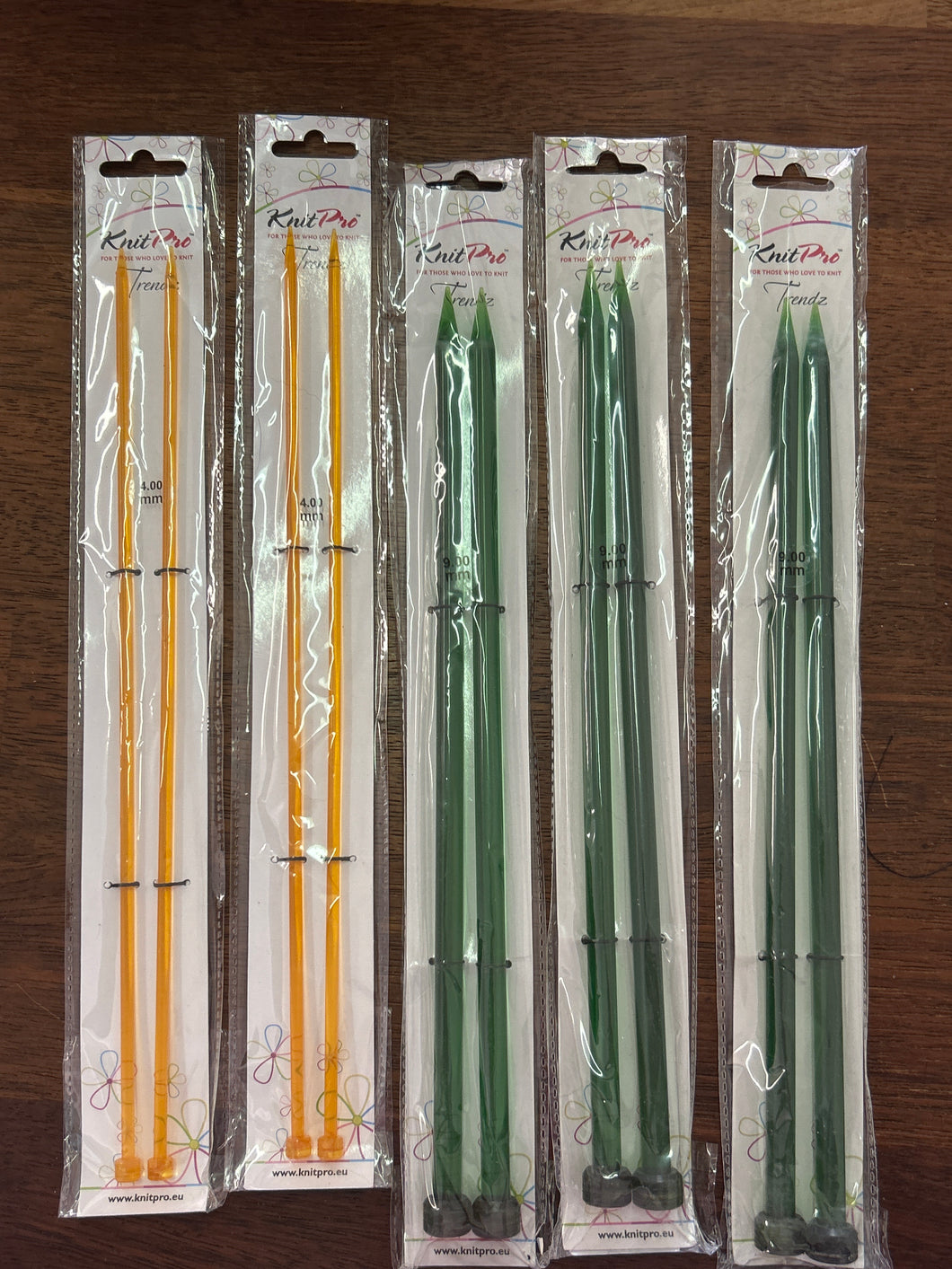 Knit Pro Trendz Plastic Knitting Needles