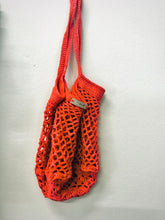 Load image into Gallery viewer, Crocheted Lalalil Market/Shopping/Beach Bag - Hand Dyed 100% Cotton