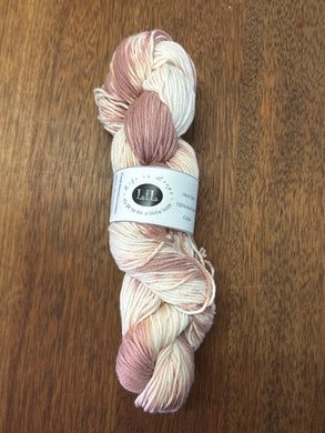 Life in Loops Hand-Dyed Cotton 8ply 100g Skein Chocolate Shake