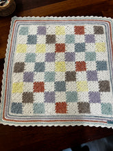 Load image into Gallery viewer, Crocheted Cotton Blend C2C Blanket