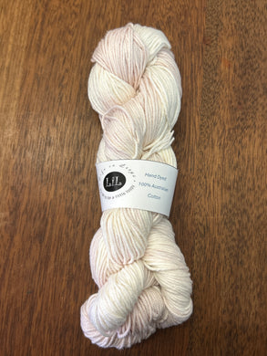 Life in Loops Hand-Dyed Cotton 8ply 100g Skein Strawberry Shortcake