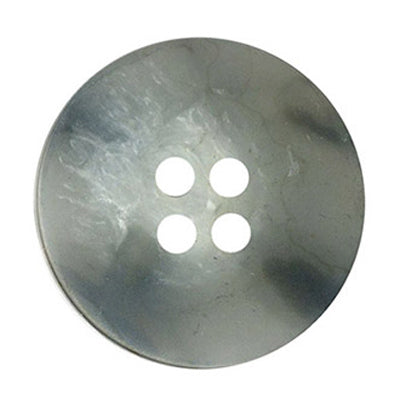 Sullivans 20mm Round Plastic Button 4 Hole - Two Tone Grey