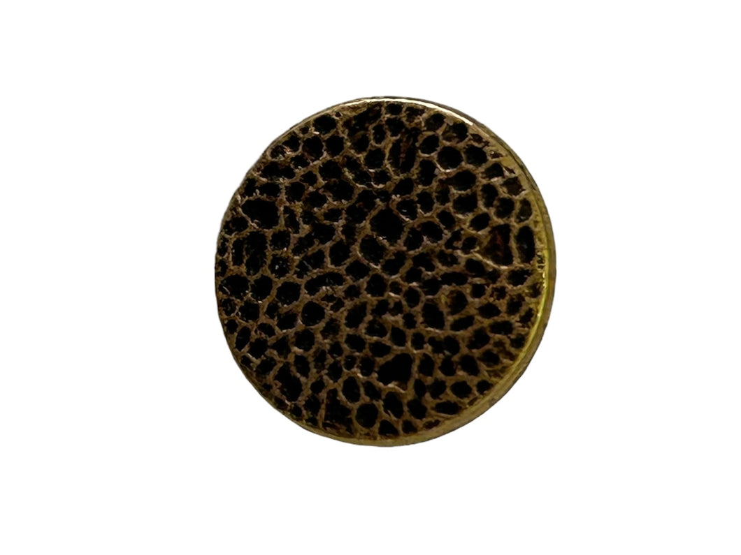 Sullivans Button 15mm Gold Speckle