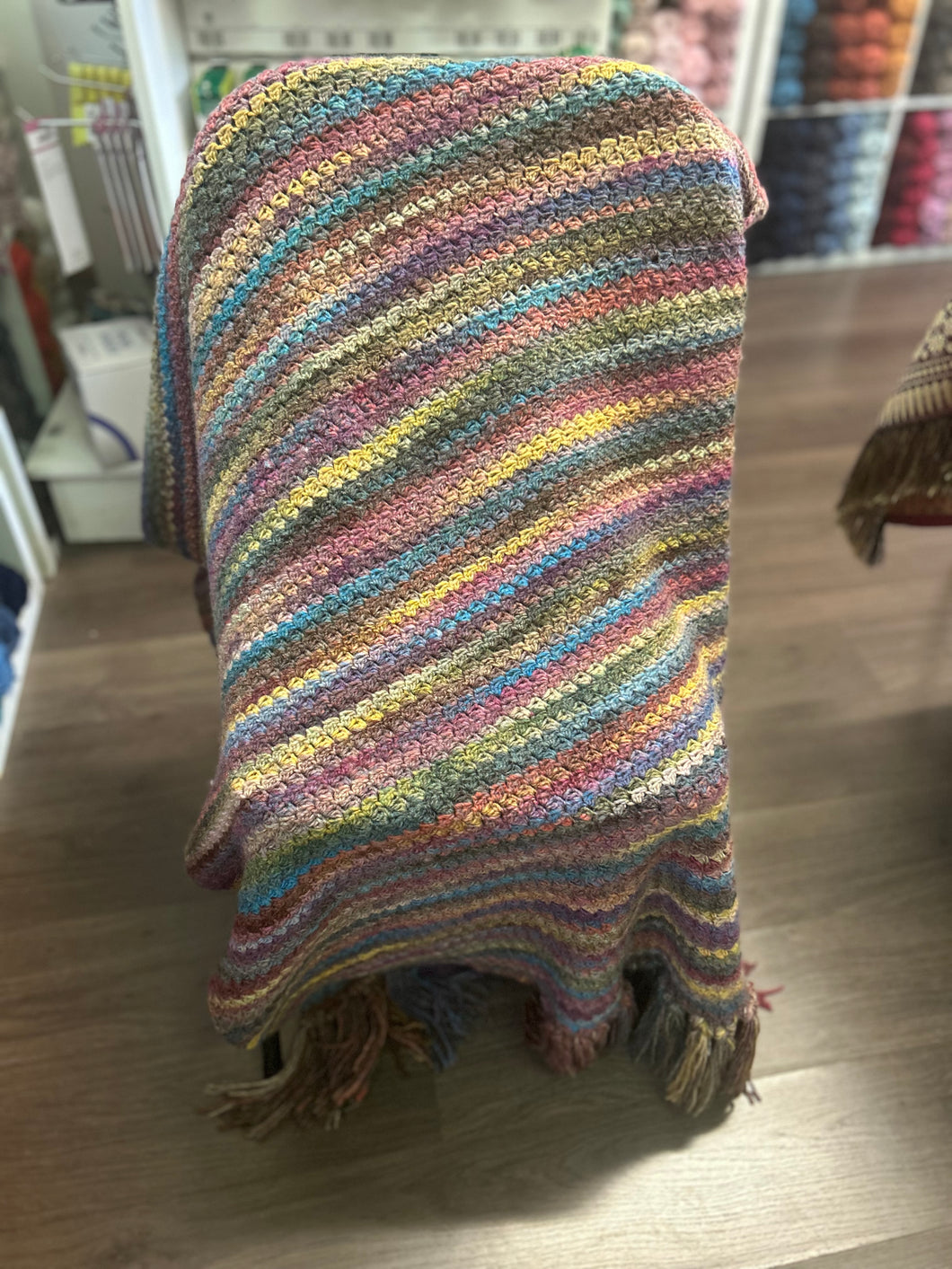 Crocheted Canyon Glow Blanket