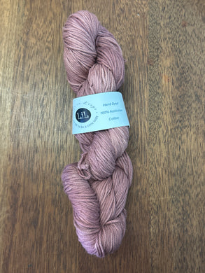 Life in Loops Hand-Dyed Cotton 8ply 100g Skein Chocolate