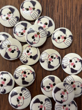 Load image into Gallery viewer, Wooden Dog/Cat Button - 15mm