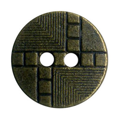 Sullivans Metal Button 15mm Bronze