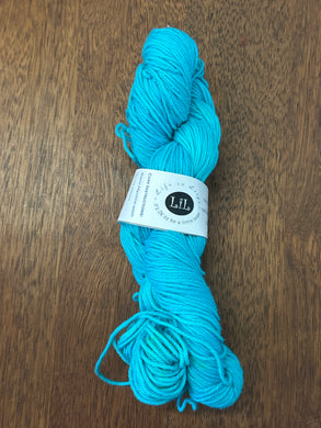 Life in Loops Hand-Dyed Cotton 8ply 100g Skein Jade Green