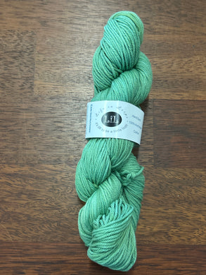 Life in Loops Hand-Dyed Cotton 8ply 100g Skein Avocado