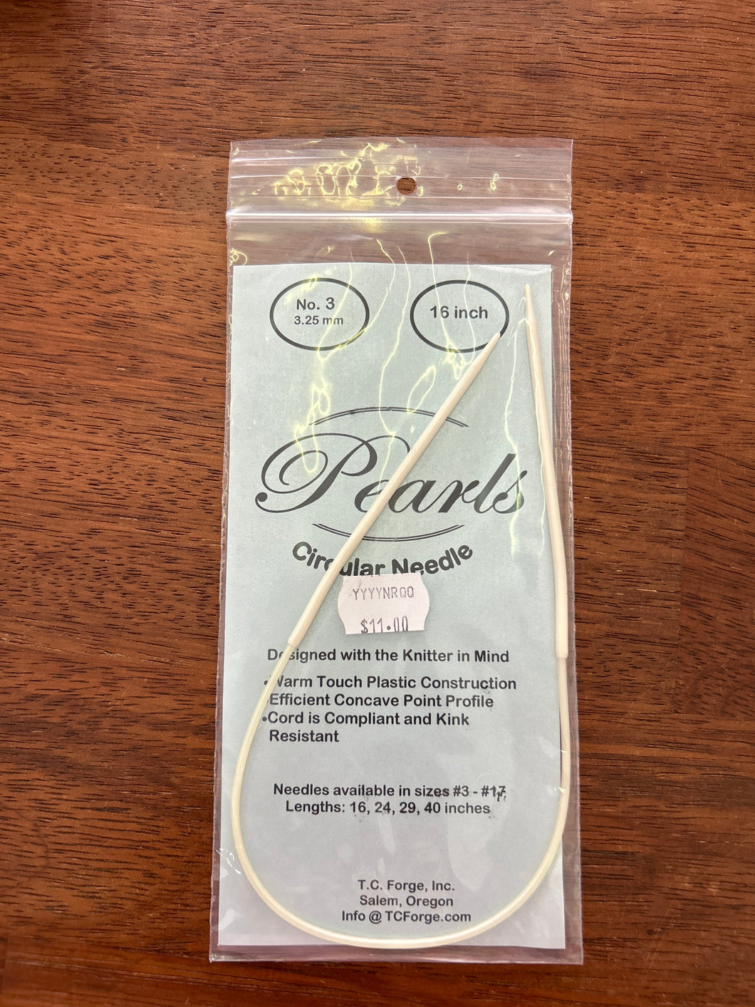 Pearl Knitting Needles - Circular