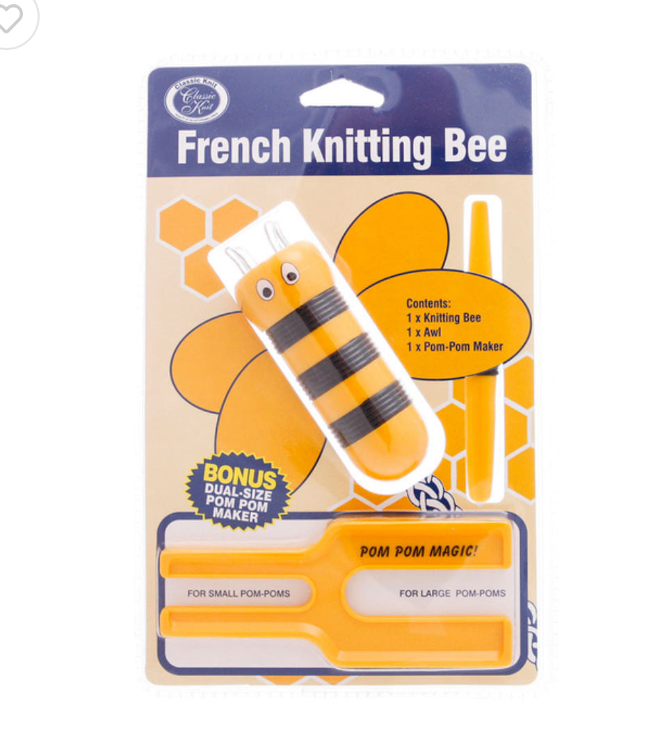 Pony French Knitting and Pom Pom Bee Kit