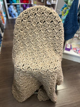 Load image into Gallery viewer, Crocheted Chunky Corner to Corner Blanket - Fawn