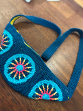 Load image into Gallery viewer, Crocheted Ferris Wheel Belt Bag - Cotton Blend - Lined with Zipper