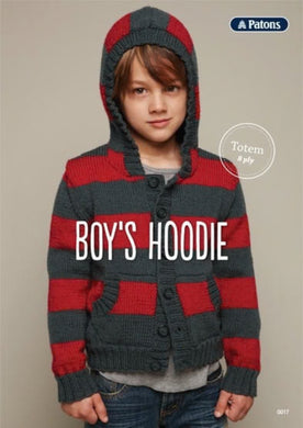 Patons Boy’s Hoodie Pattern Book