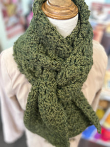 Chunky Mohair Scarf