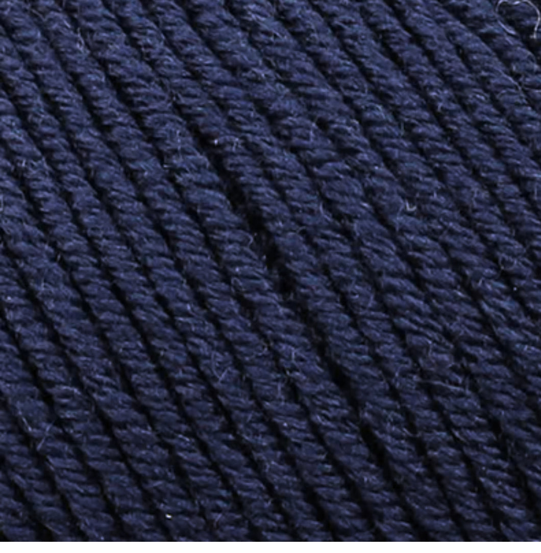 Bellissimo 8 - 100% Australian Merino - 8ply - Dark Navy 206