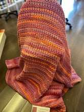 Load image into Gallery viewer, Crocheted Chunky Star Stitch Blanket
