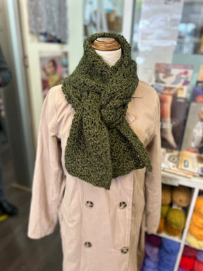Chunky Mohair Scarf