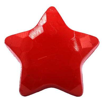 Sullivans 15mm Kids Plastic Button With Shank - Red Star