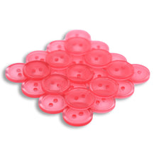 Load image into Gallery viewer, Sullivans 15mm Round Plastic Button 2 Hole - Pink