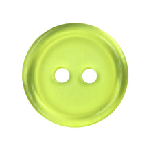 Load image into Gallery viewer, Sullivans 18mm Round Plastic Button 2 Hole - Yellow