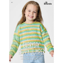 Load image into Gallery viewer, Panda Everyday Happy Jumper Pattern Book