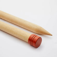 Load image into Gallery viewer, Knit Pro Jumbo Birch Single Pointed Knitting Needles