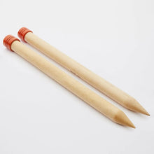 Load image into Gallery viewer, Knit Pro Jumbo Birch Single Pointed Knitting Needles