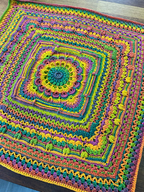 Crocheted Gypsy Allison Blanket