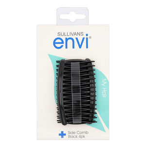 Envi Hair Side Combs - 4 pack