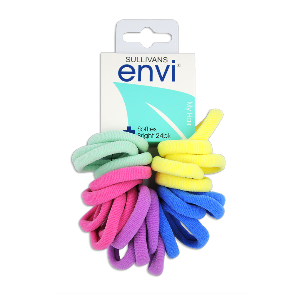 Envi  Hair Softies - 24 pack - Bright