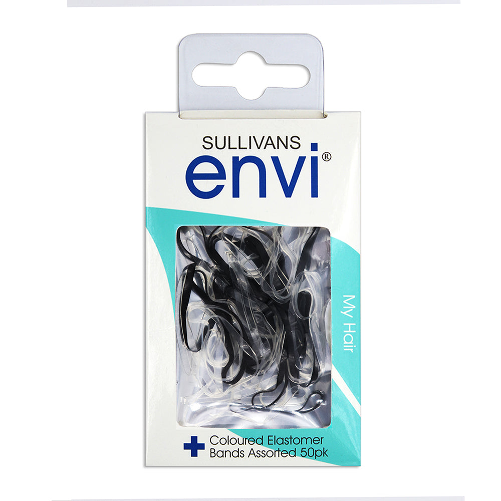 Envi Assorted Elastomer Bands - 50 pack