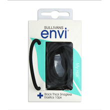 Load image into Gallery viewer, Envi Thick Snagless Hair Elastics - 10 pack