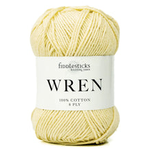 Load image into Gallery viewer, Fiddlesticks Wren 8ply Cotton - Mustard W007