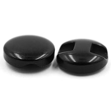 Load image into Gallery viewer, Sullivans 12mm Round Plastic Button With Shank - Black