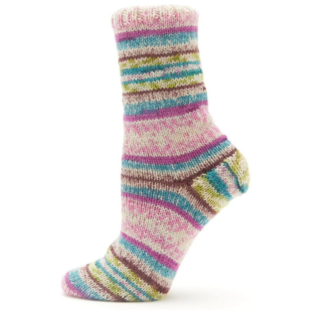 Fiddlesticks Jester Sock Yarn - 4ply - Pink-Aqua 82-02