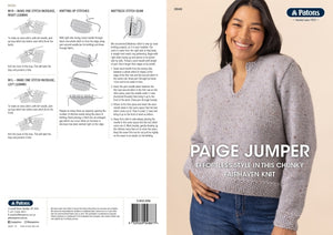 Patons Paige Jumper Pattern Book