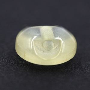 Sullivans 8mm Round Plastic Button With Shank - Cream