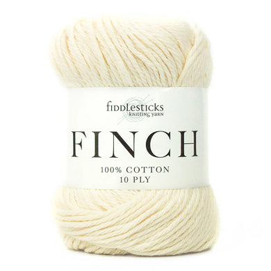 Fiddlesticks Finch Cotton - 10ply - 6202 Ecru