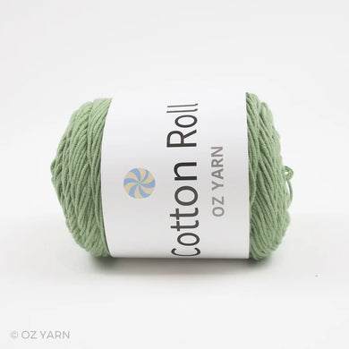 Oz Yarn Cotton Roll - 27 - Moss Green (discontinued)