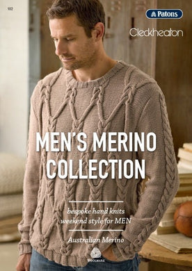 Patons Cleckheaton Men’s Merino Collection Pattern Book