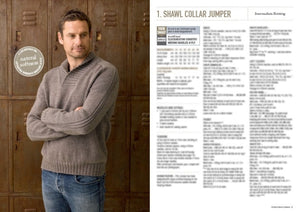 Patons Cleckheaton Men’s Merino Collection Pattern Book