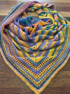 Crochet Bouquet Shawl - Acrylic